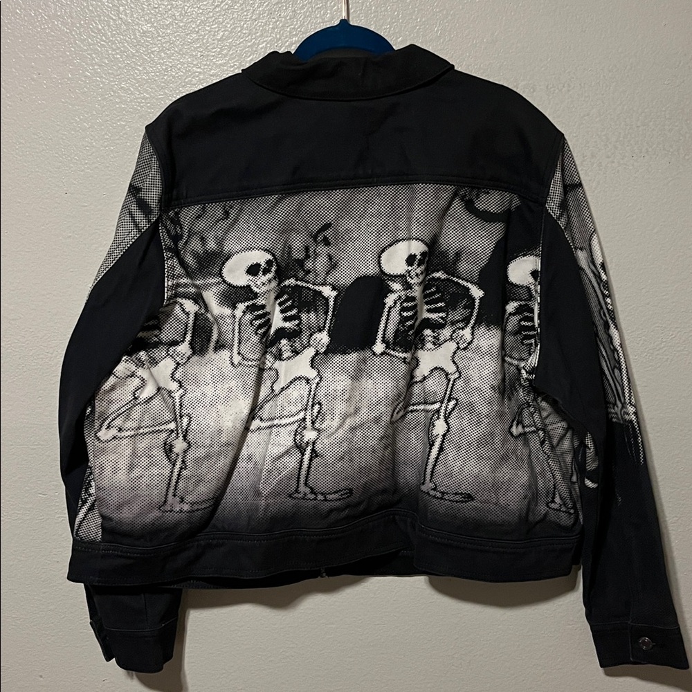 Disney "Skeleton Dance" denim jacket - Picture 4 of 4